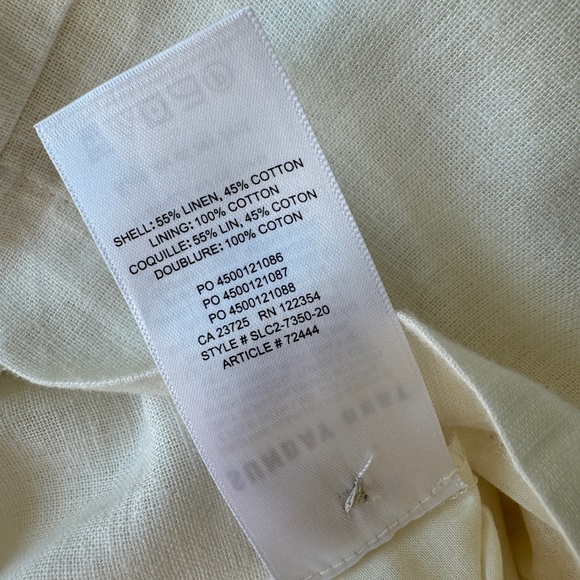 Sunday Best linen mini skirt & TNA cropped blouse - Picture 4 of 10